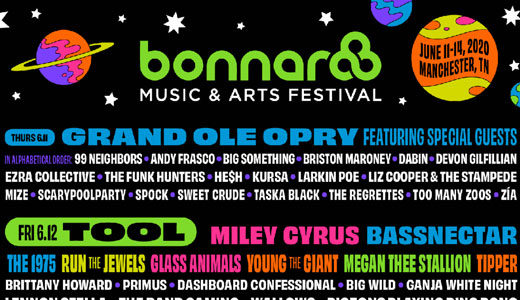 Bonnaroo Announces 2020 Lineup | 2020-01-07