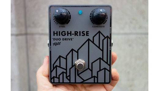 Koll Guitars Debuts the High-Rise Overdrive