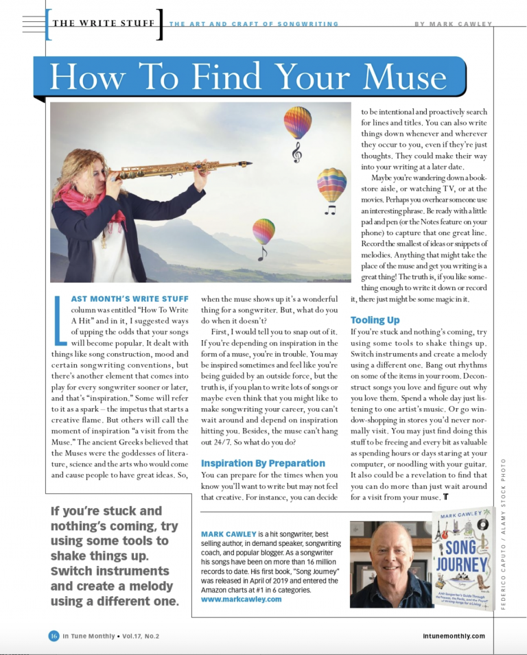 How To Find Your Muse — iDoCoach