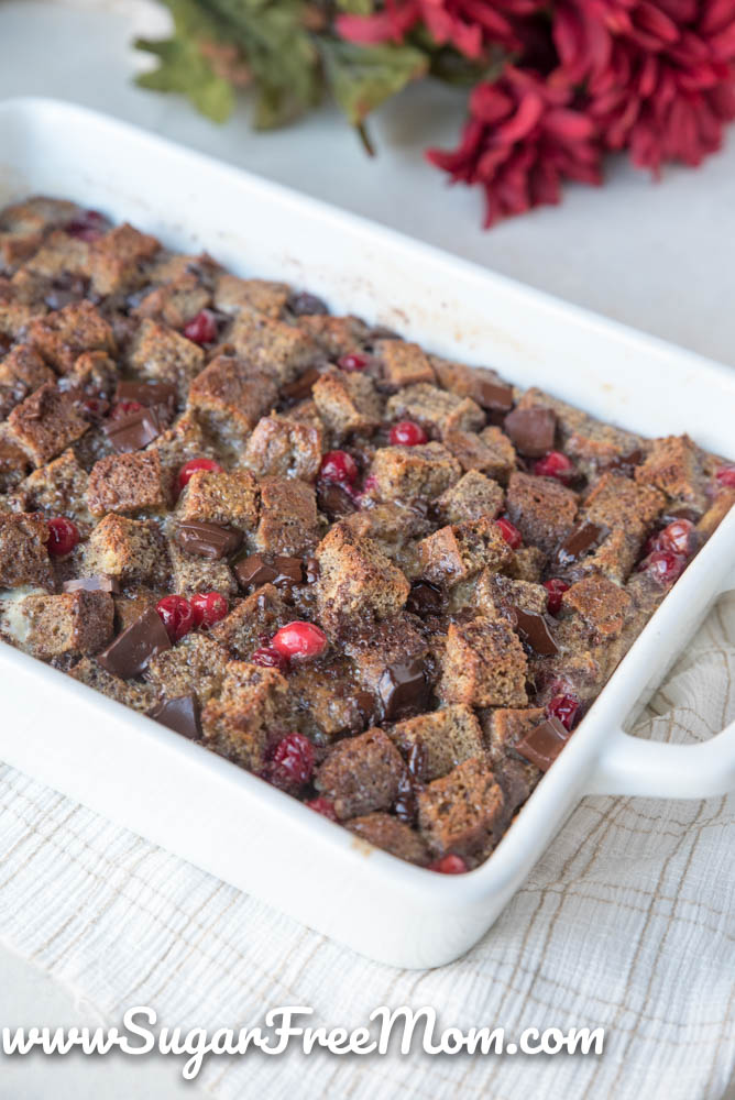 Low Carb Bread Pudding (Keto, Nut Free, Gluten Free)