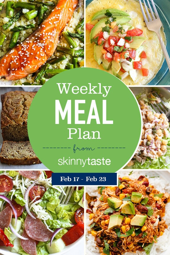 7-Day Weight-Loss Meal Plan (February 17-23)