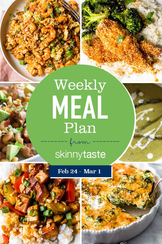 7-Day Weight-Loss Meal Plan (February 24-March 1)