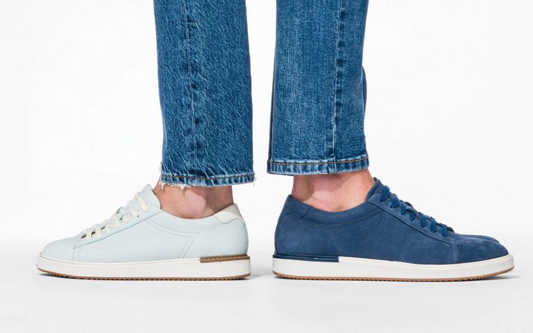 Hush Puppies Comfy Leather Sneakers on Sale for $75 This Weekend | Travel + Leisure