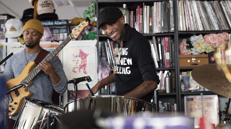 Watch Jonathan Scales Fourchestra Play The Tiny Desk : NPR