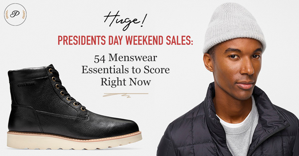 Large! Presidents Day Weekend Gross sales: 54 Menswear Essentials to Score Right Now