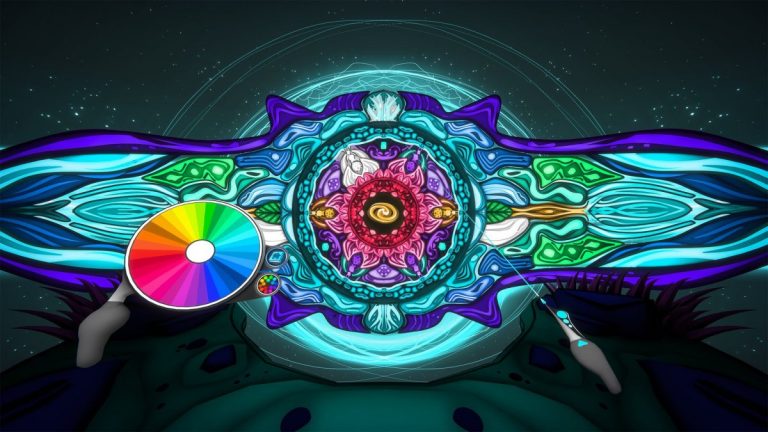 Color Space is like a coloring book for VR