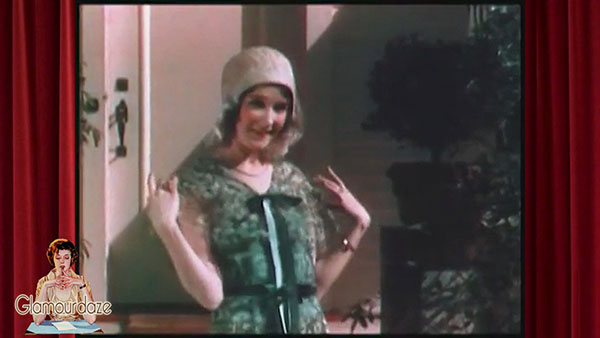 Flapper Girl Dresses in Color |1930 Film