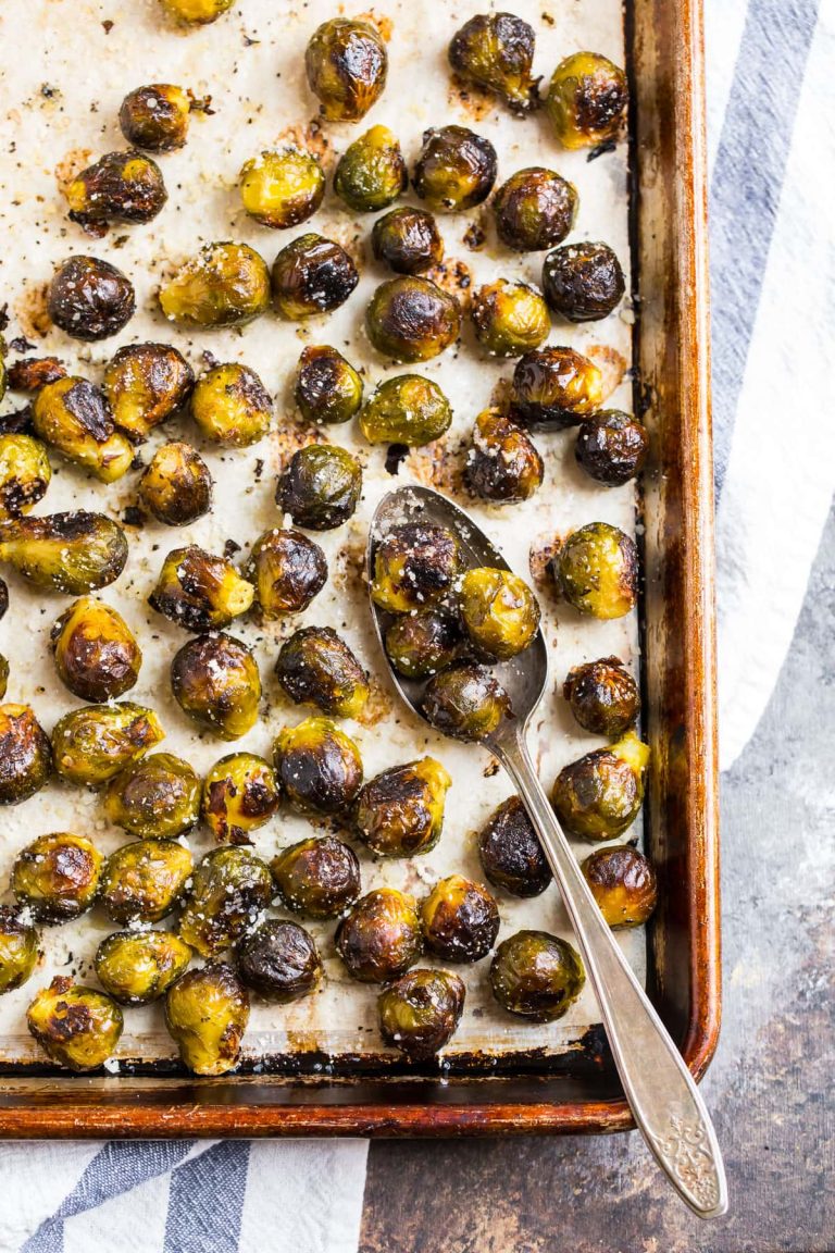 Roasted Frozen Brussels Sprouts {Crispy and EASY!} – WellPlated.com