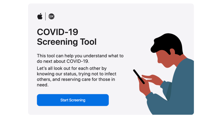 Apple launches COVID-19 screening website – TechCrunch