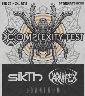 Sikth, Carnifex, John Frum & More Confirmed For Complexity Fest