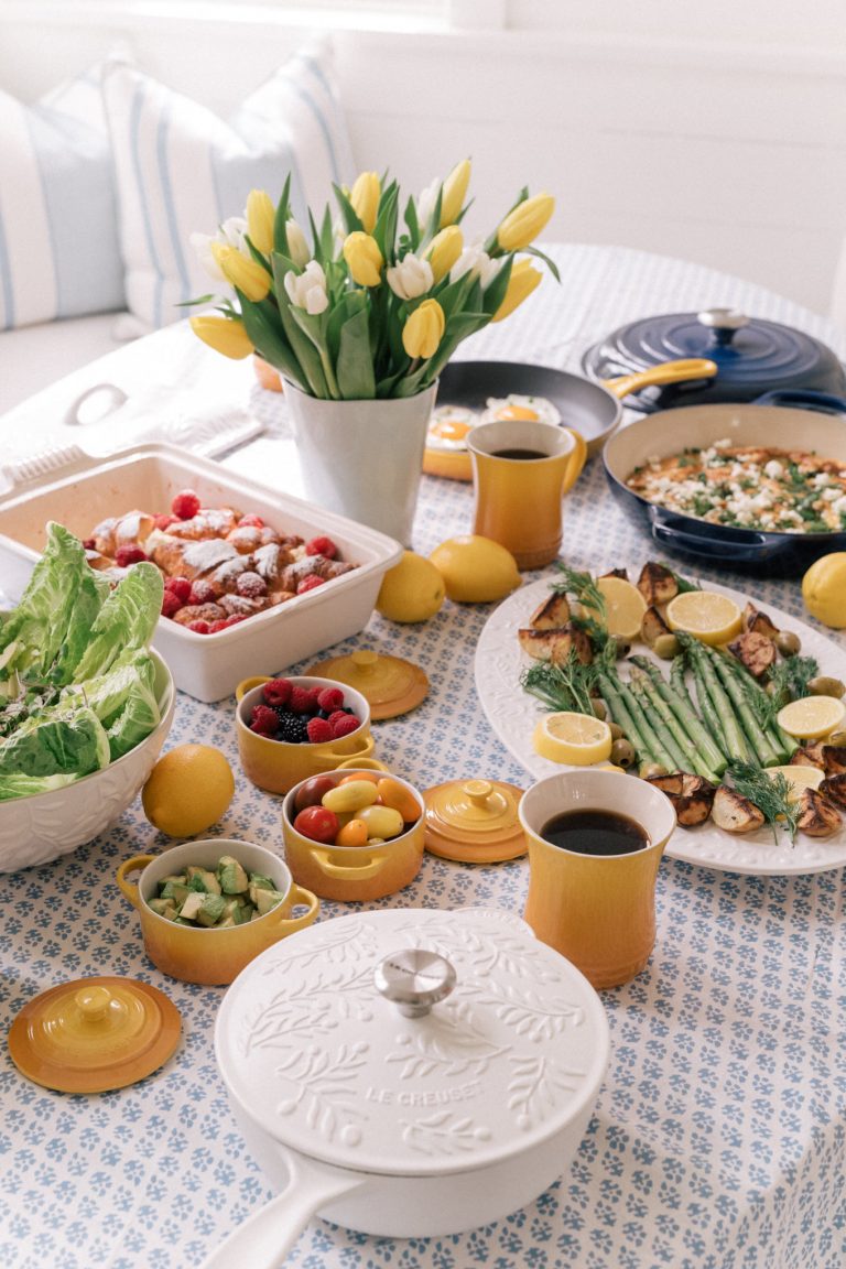 A French-Inspired Brunch with Le Creuset