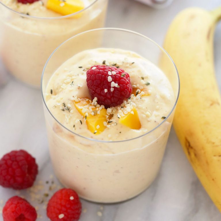 Mango Smoothie (Four substances!) – Fit Foodie Finds