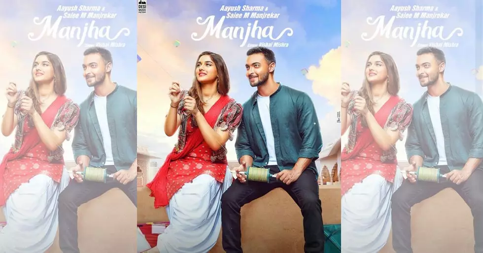 Salman Khan gives a thumbs up to Aayush Sharma and Saiee Majrekar’s Manjha