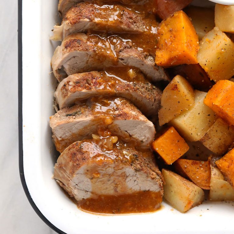 Instant Pot Pork Tenderloin (w/ INCREDIBLE gravy)