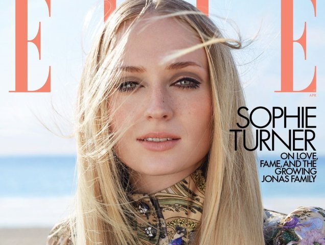 Sophie Turner US ELLE April 2020