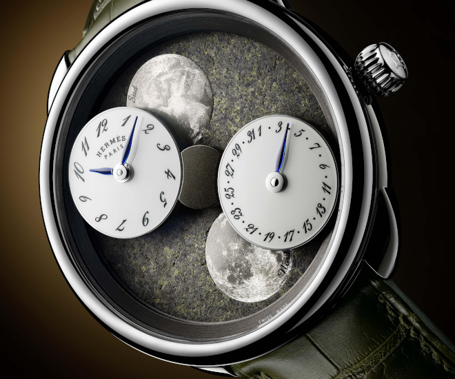 New Hermes Arceau L’heure de la lune redefines the Moon Phase