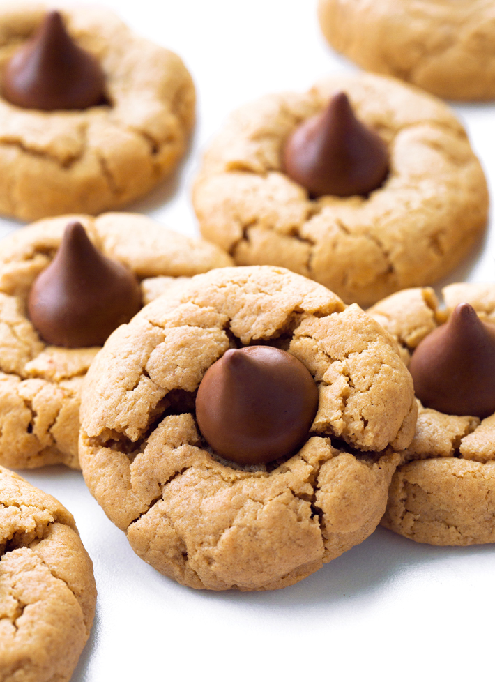 Peanut Butter Blossom Cookies