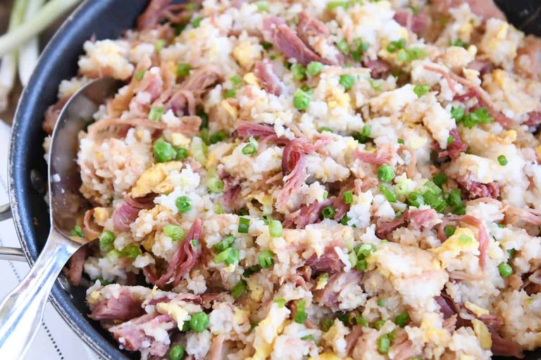 My Go-To Fried Rice Recipe {Simple Ham Fried Rice}