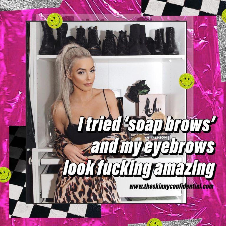 I Tried ‘Cleaning soap Brows’ and Now My Eyebrows Look Fucking Amazing