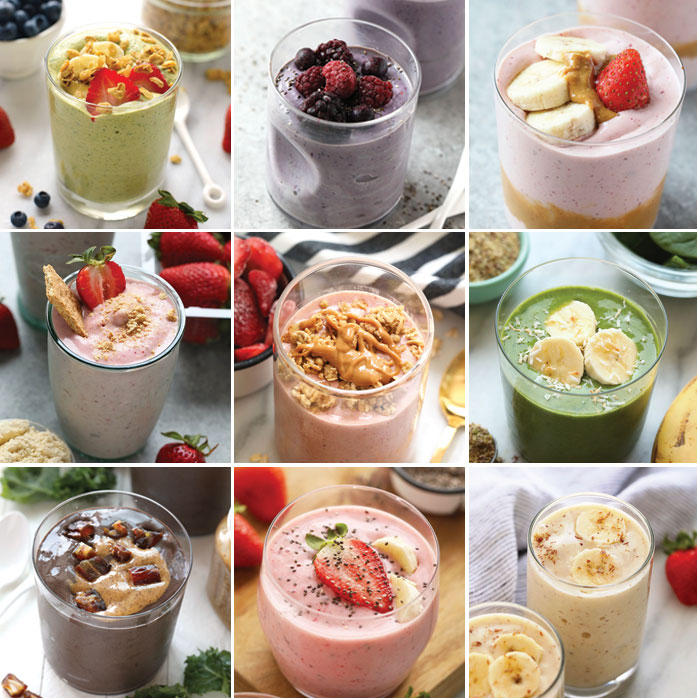 100+ Healthy Smoothie Recipes – Fit Foodie Finds