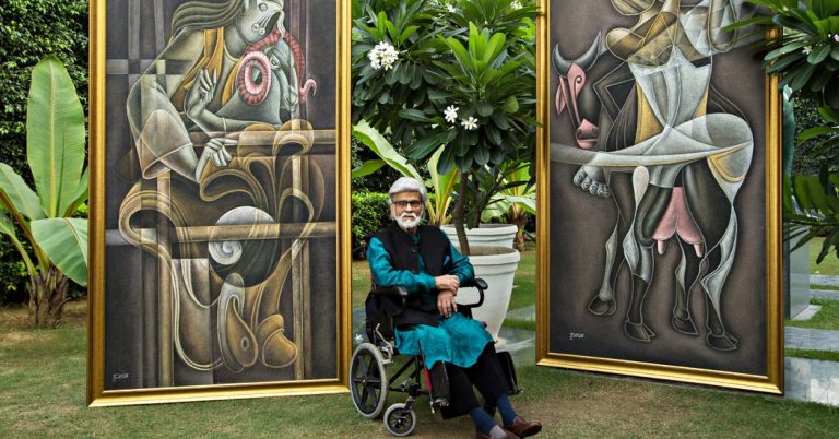 Satish Gujral, Versatile Indian Artist, Is Dead at 94