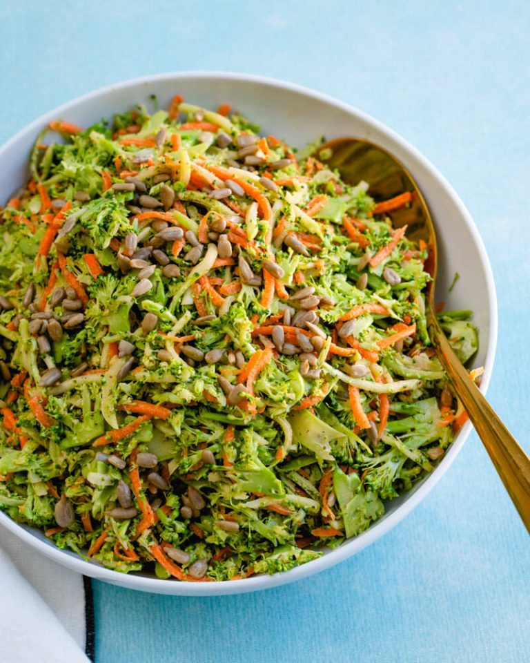 Classic Broccoli Slaw (Recent & Straightforward!) – A Couple Cooks