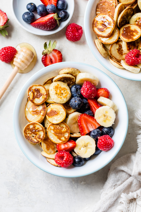 Banana Pancake Cereal (Mini Pancakes)