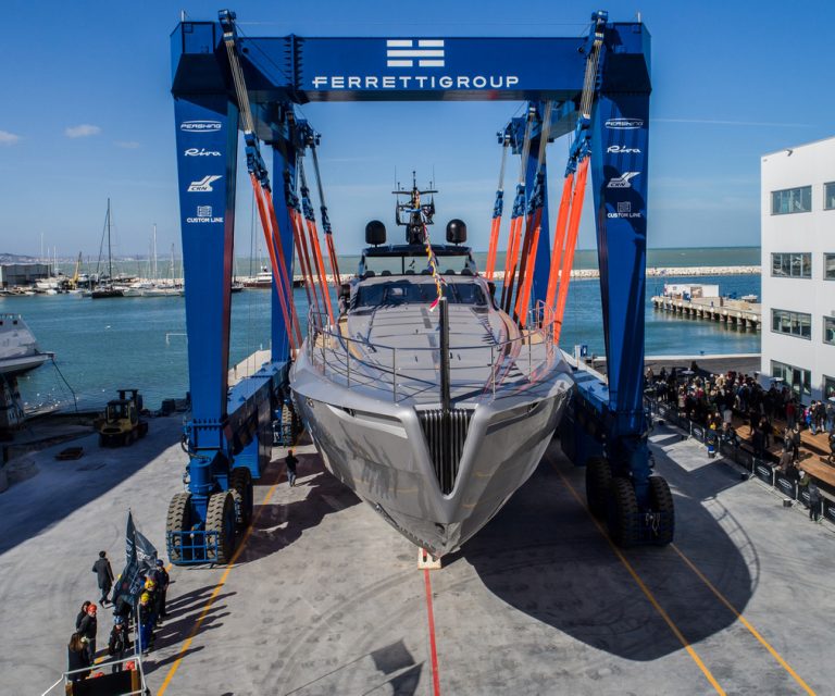 Ferretti Group Resumes Yacht Production in All Its Shipyards