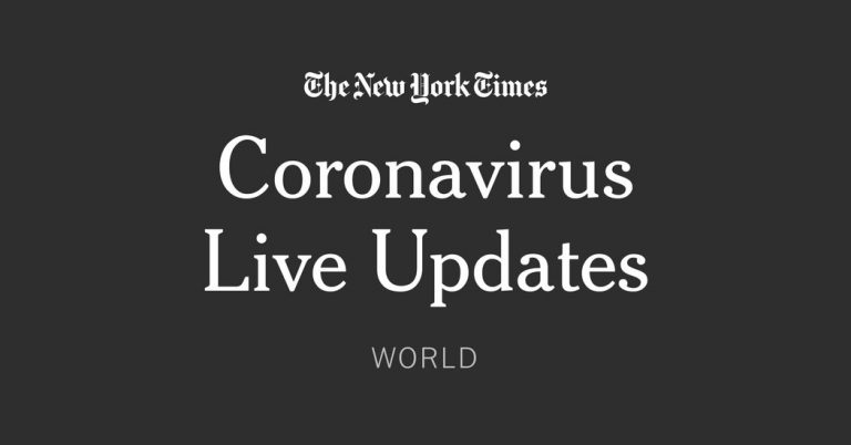 Coronavirus Information: Live Updates – The New York Times