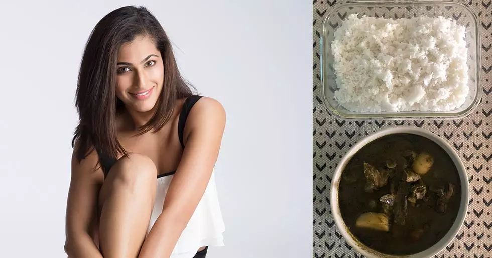 Lockdown Cooking: Kubbra Sait’s Hare Masale Ka Gosht recipe