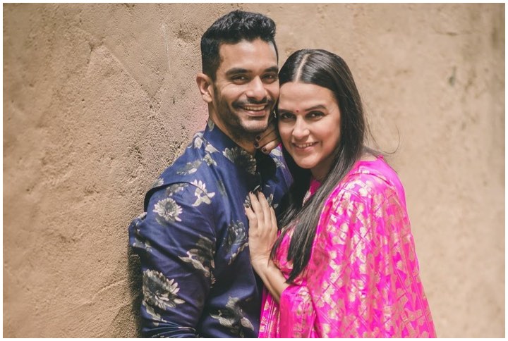 Angad Bedi Secretly Films Neha Dhupia Napping While Working From Home