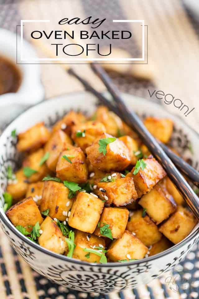 Easy Oven Baked Tofu • The Healthy Foodie