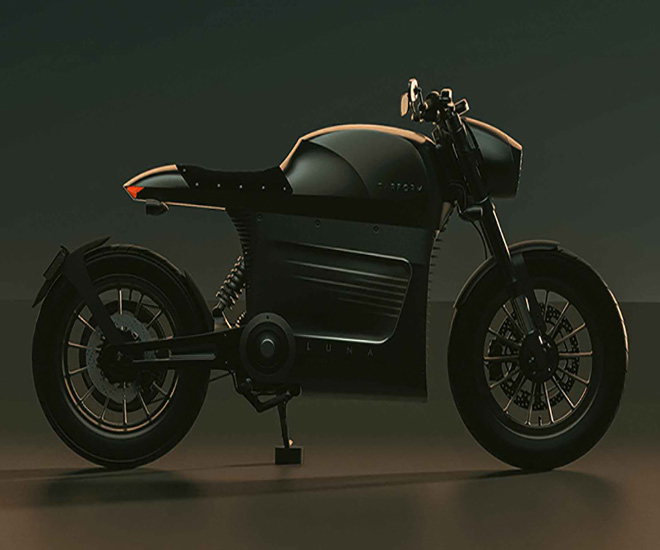 The Tarform Luna Motorcycle is a Sustainable, Retro-Themed Electric Cafe Racer