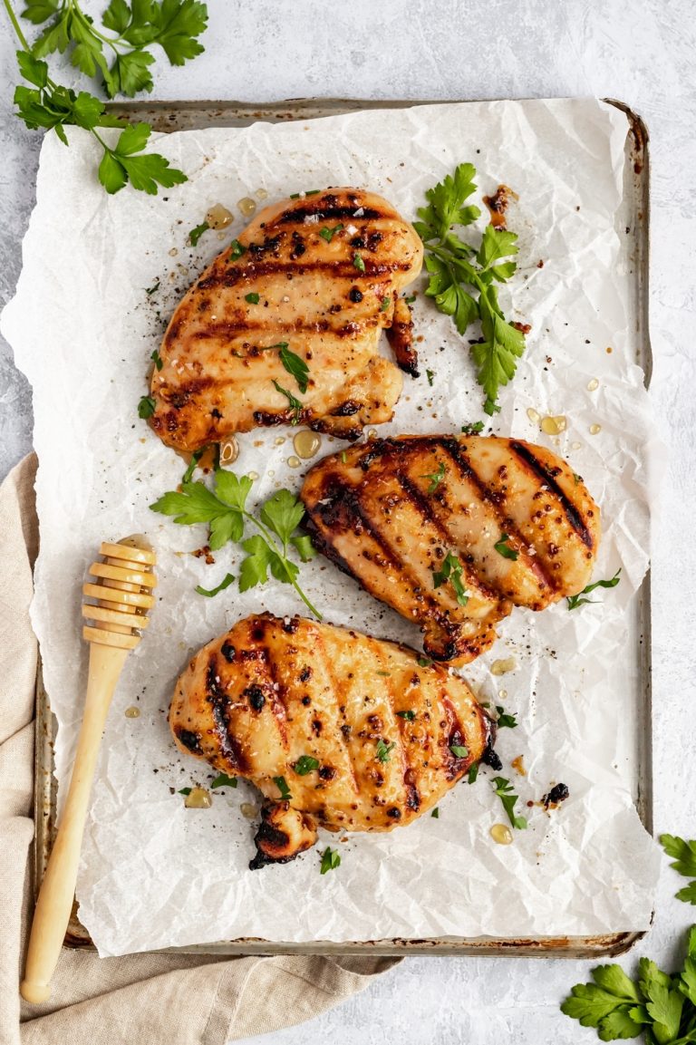 Honey Mustard Chicken (baked or grilled!)