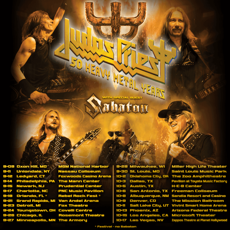 US tour with Judas Priest postponed and extended