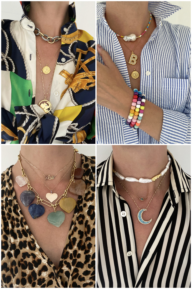 LAYERING NECKLACES // JEWELRY FINDS