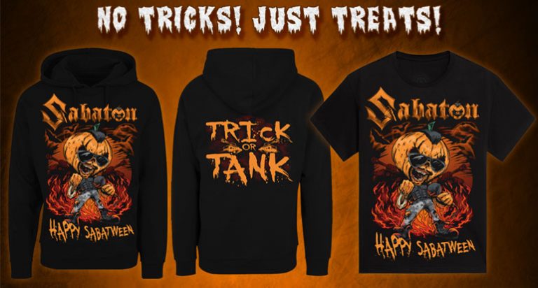 New Halloween Merchandise at the Sabaton Store