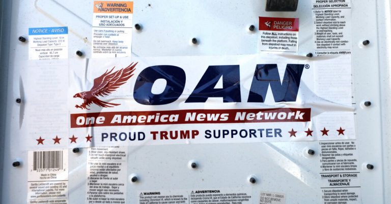 YouTube, under pressure over election falsehoods, suspends OAN for Covid-19 misinformation.