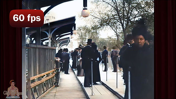 Belle Époque Paris of 1900 brought to life in Ultra HD