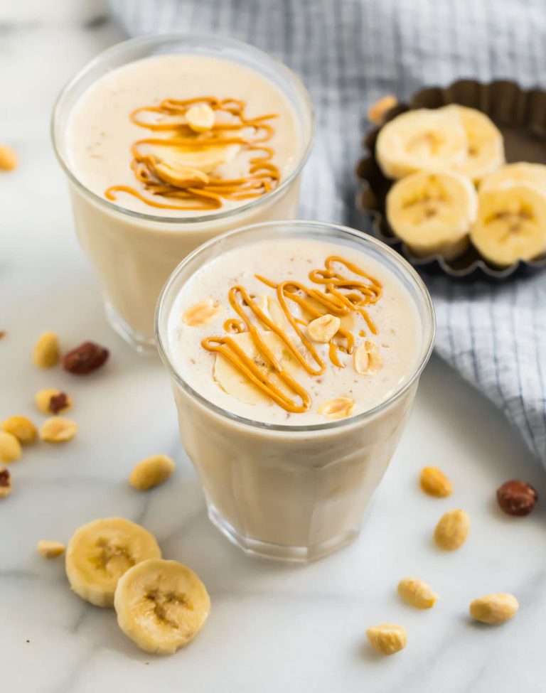 Peanut Butter Banana Smoothie {Easy and Wholesome!} – WellPlated.com