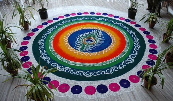 Easy Small Muggulu Designs For Sankranthi 2021