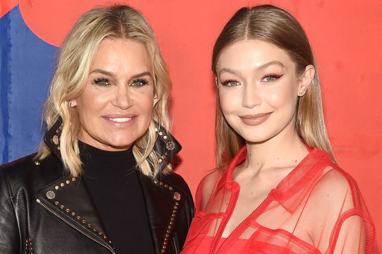 Yolanda Hadid Posts Pic Of Gigi Hadid’s Baby’s Face By Accident!