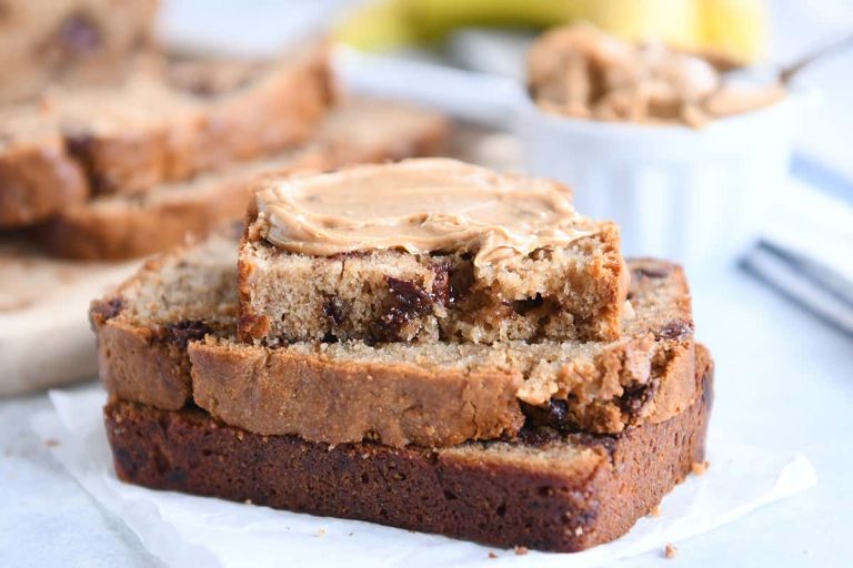 Peanut Butter Banana Bread Recipe