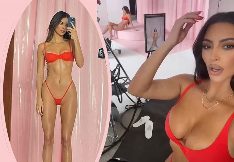 Kim Kardashian Recruits Kylie & Kendall Jenner For INSANELY Sexy SKIMS Shoot!