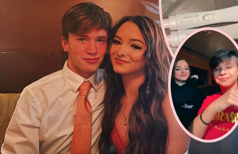 Pregnant TikTok Star Zoe Laverne BLASTS Rumors The 13-Yr-Outdated She Kissed Is The Father