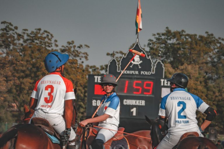 BHAVNAGAR TIGERS DEFEAT BHAVNAGAR KNIGHTS IN AN ENTICING EXHIBITION MATCH AT THE 21st JODHPUR POLO SEASON 2020