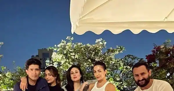 Mommy Kareena Kapoor Khan is back in party mode post supply; enjoys a lovely evening with Karisma Kapoor, Saif Ali Khan, Malaika Arora and others