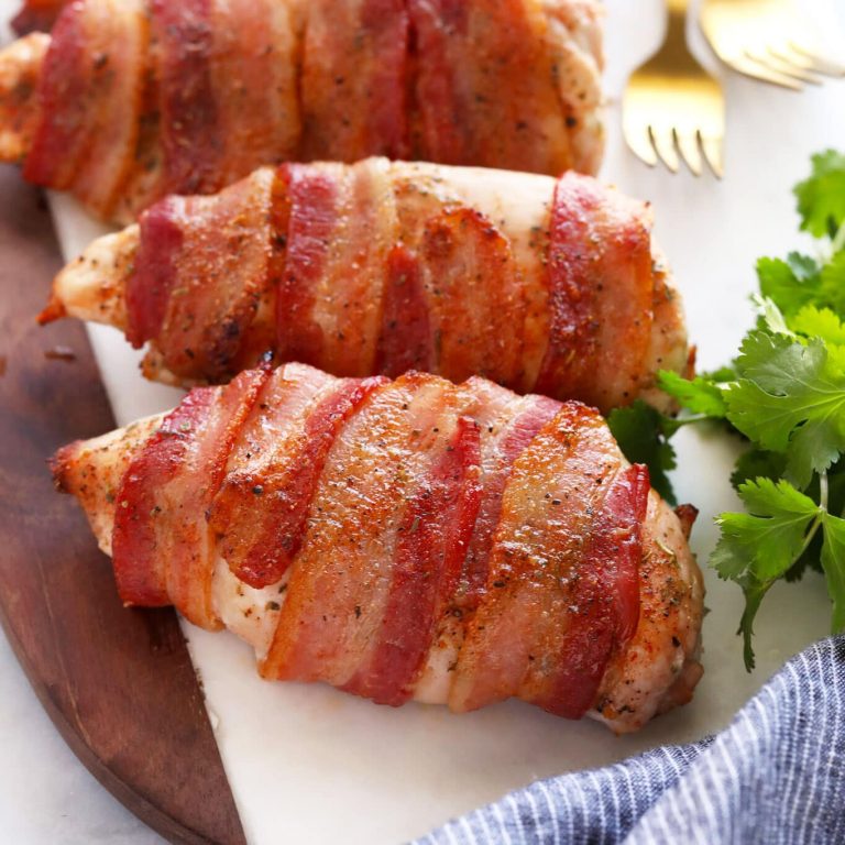 Bacon Wrapped Chicken | Fit Foodie Finds