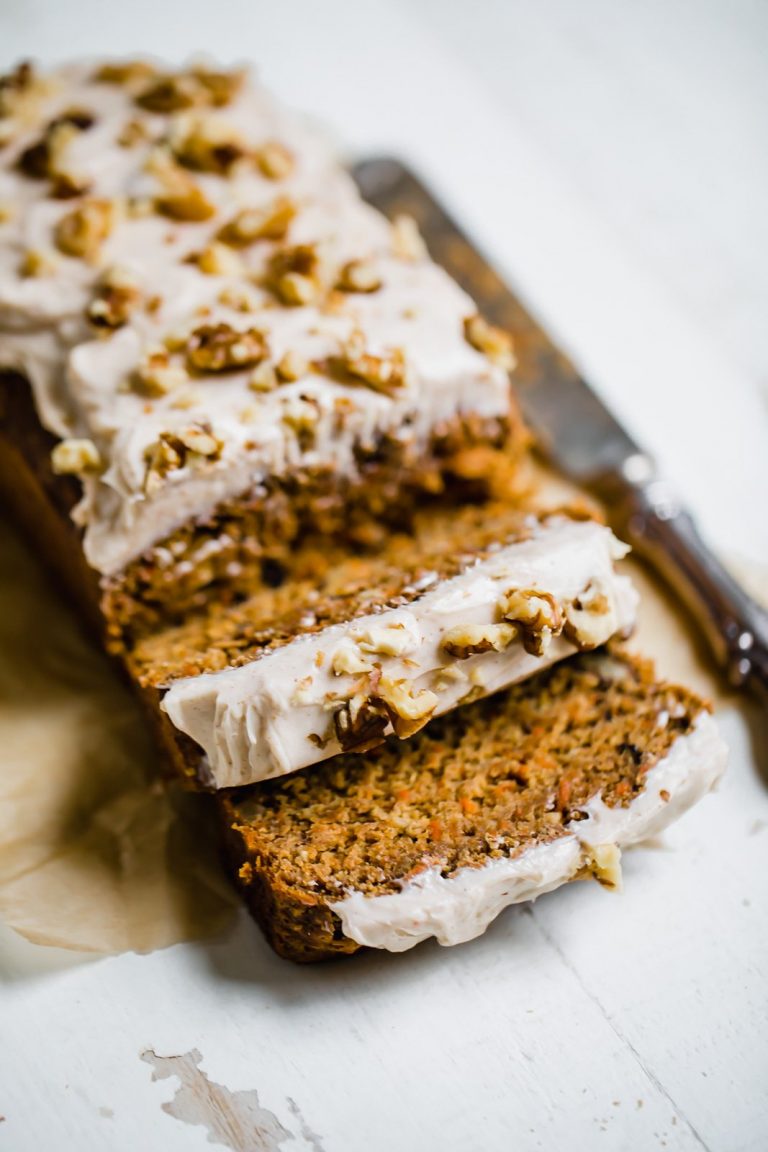 Healthier Carrot Cake Banana Bread