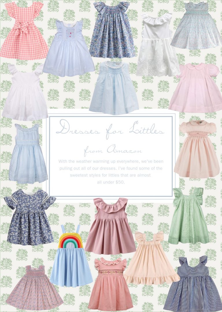 Adorable Dresses for Littles from Amazon